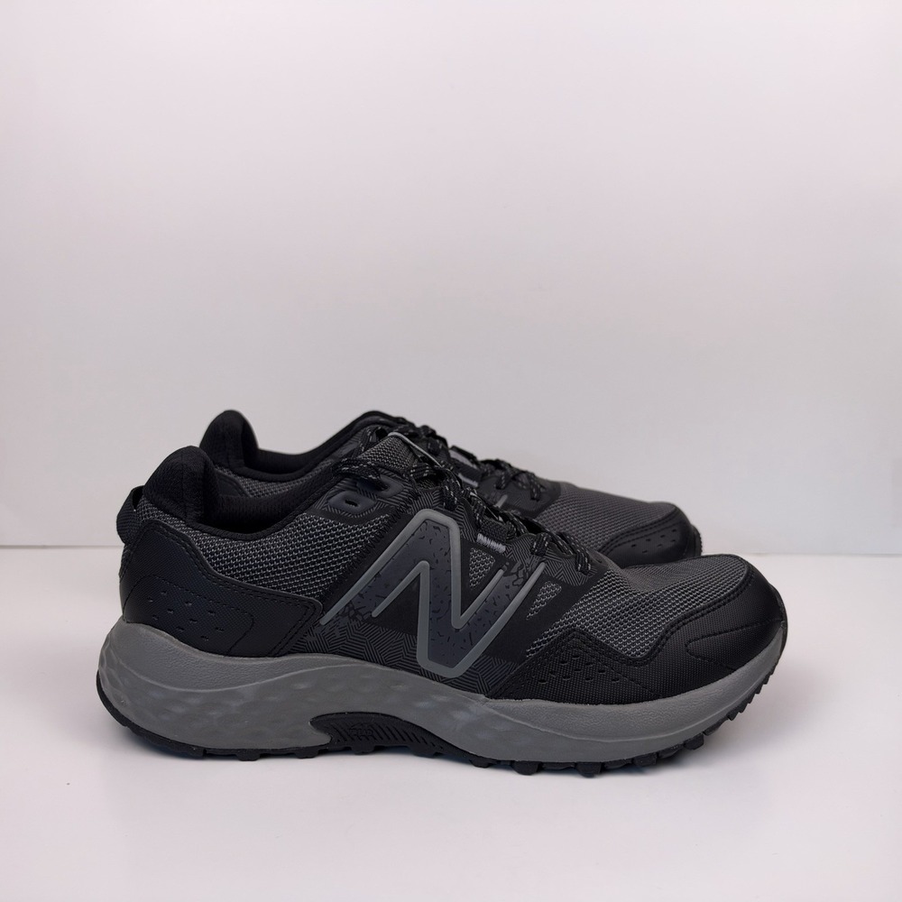 New Balance 410v8 Trail Running Shoes Men's Size 9.5 Black/Grey MT410LB8